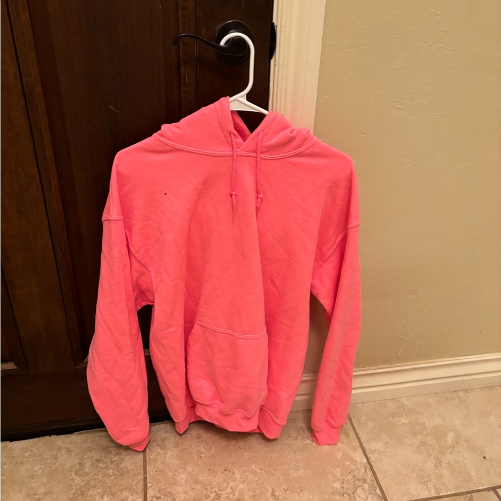 Pink hoodie